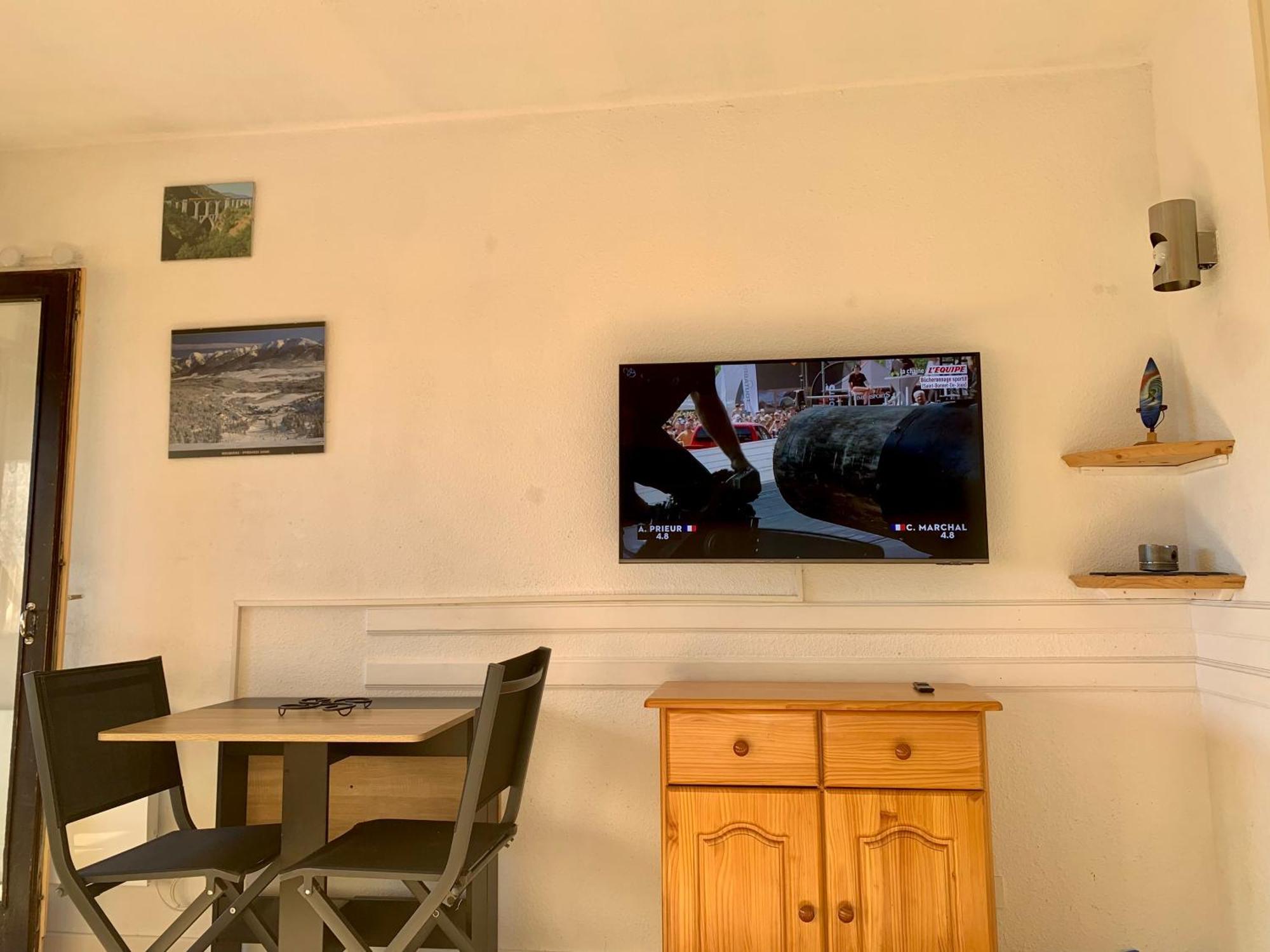 Bolquère Studio Cabine Chaleureux 4 Personnes Pied Des Pistes Pyrenees 2000 מראה חיצוני תמונה