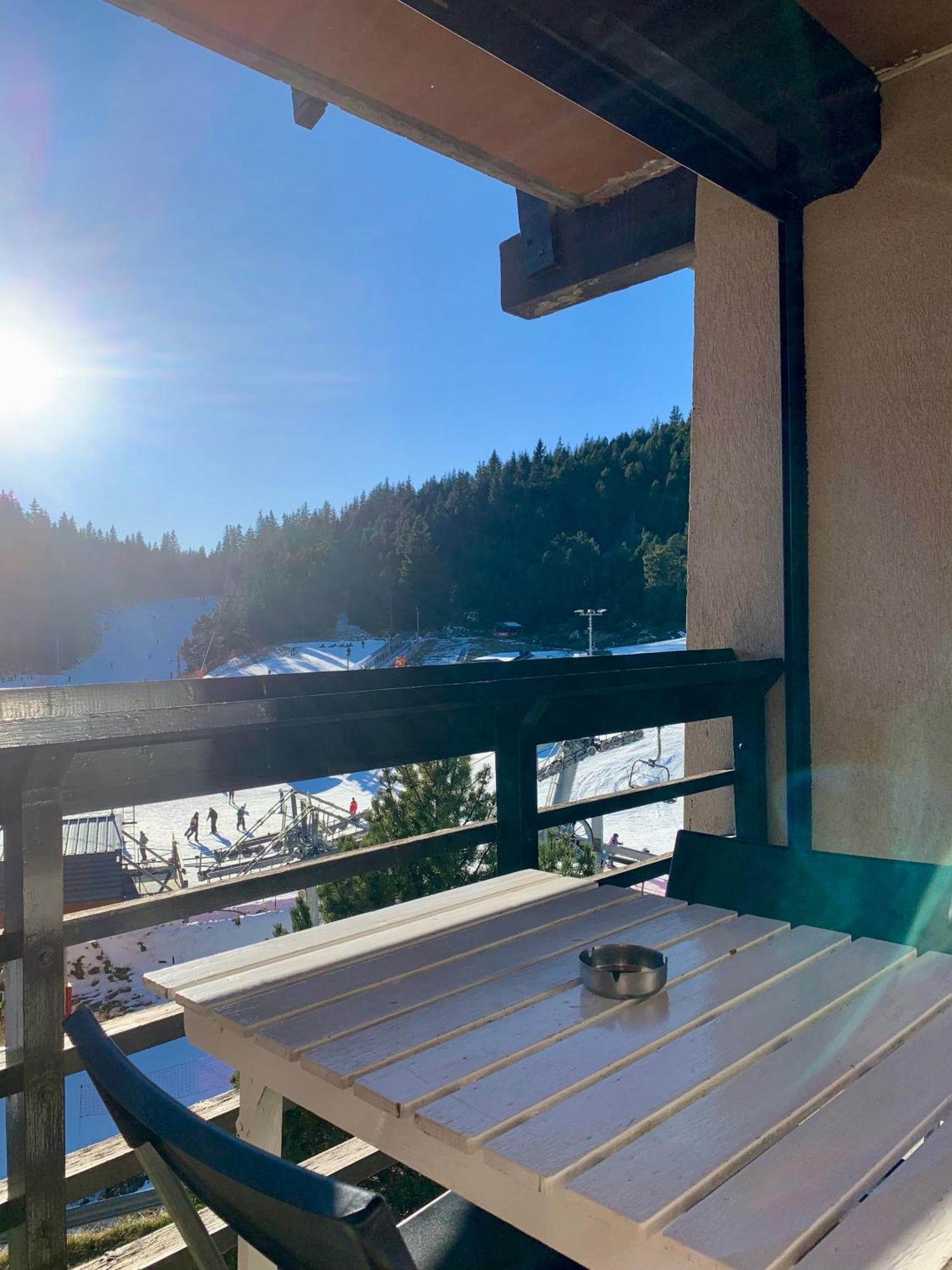 Bolquère Studio Cabine Chaleureux 4 Personnes Pied Des Pistes Pyrenees 2000 מראה חיצוני תמונה